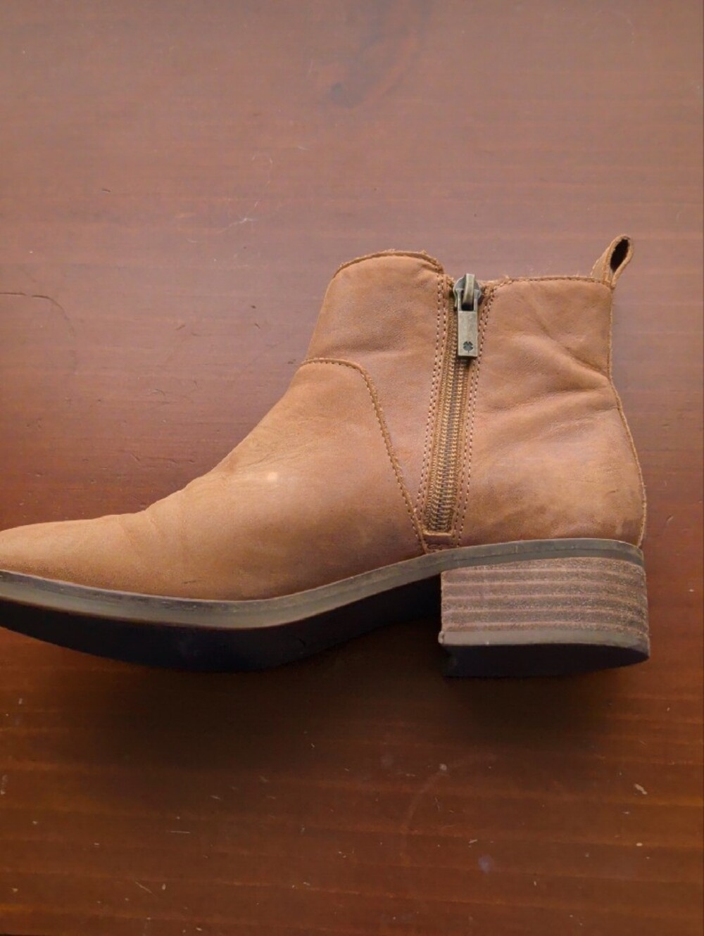 Lucky Brand Women's Brown Ankle Booties - Size 7.5 - Picture 11 of 12